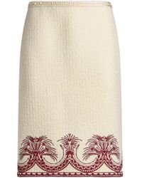 Etro - Bouclé Pencil Skirt - Lyst