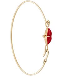 Dames Sieraden voor voor Armbanden voor Delfina Delettrez 18kt Gouden En Diamanten Love-armband 