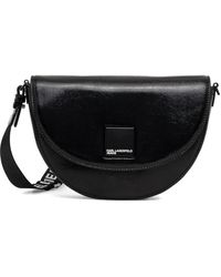 KARL LAGERFELD - Logo Strap Satchel - Lyst