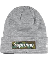 Supreme - X New Era Box Logo Beanie - Lyst