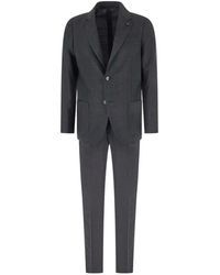 Lardini - Geruit Pak - Lyst
