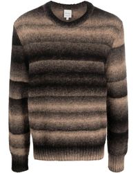 Paul Smith - Striped Brushed-knit Jumper - Lyst
