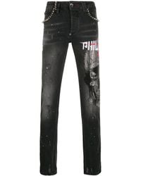 philipp plein black jeans