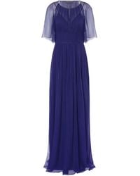 Alberta Ferretti - Plissiertes Kleid - Lyst