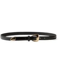 Claudie Pierlot - Leather Buckle-Fastening Belt - Lyst