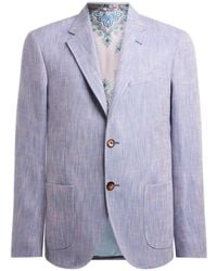 Etro - Blazer Con Botones - Lyst