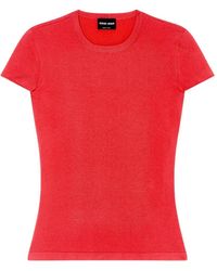 Giorgio Armani - Crew-Neck Sweater - Lyst