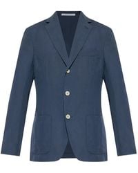 Eleventy - Button Single-Breasted Blazer - Lyst