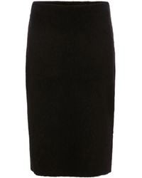 JW Anderson - Wool-Blend Midi Pencil Skirt - Lyst