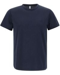 Sun 68 - T-Shirt À Col Rond - Lyst