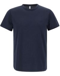Sun 68 - T-Shirt Met Ronde Hals En Korte Mouwen - Lyst