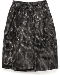 Comme des Garçons - Graphic-Print Skirt - Lyst