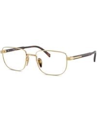 Prada - Brille Mit Eckigem Gestell - Lyst
