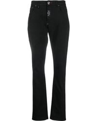 Philipp Plein - Hexagon Mid-Rise Slim-Cut Jeans - Lyst
