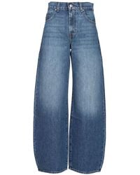 7 For All Mankind - Bonnie Wide-Leg Jeans - Lyst