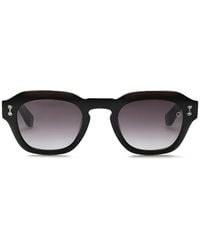 Akoni - Blaze Geometric-Frame Sunglasses - Lyst