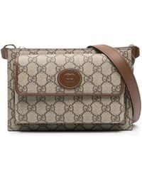 Gucci - Gürteltasche Mit GG Motiv - Lyst