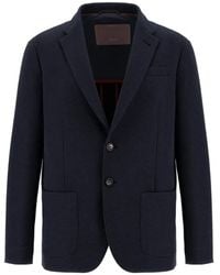 Herno - Resort Single-Breasted Blazer - Lyst