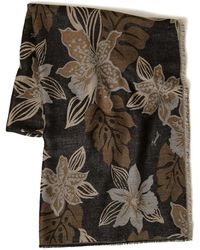 Twinset - Schal Mit Blumen-Print - Lyst