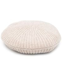 Ganni - Ribbed Wool Hat - Lyst