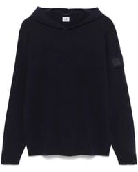 C.P. Company - Metropolis Series Extra Fine Merino Wool Hooded Sweatshirt Clothing - Lyst