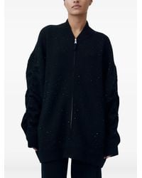 Allude - Cardigan Mit Reißverschluss - Lyst