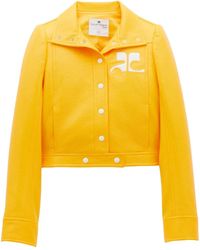 Courreges - ジップアップ ジャケット - Lyst