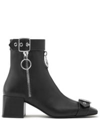 Courreges - Gogo Stiefeletten Mit Logo - Lyst