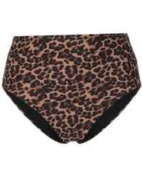 The Upside - Naomi Leopard-print Bikini Bottom - Lyst