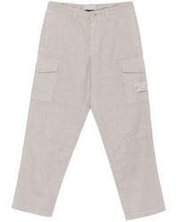 Stone Island - Compass-Patch Cargo Pants - Lyst