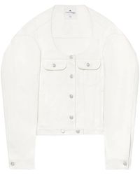 Courreges - Cocoon Denim Jacket - Lyst
