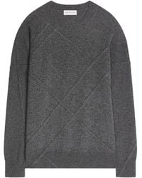 Dries Van Noten - キルティング カシミアセーター - Lyst