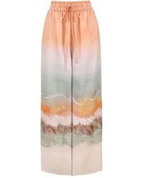 Zimmermann - Daylight Relaxed Pant Tie Dye - Lyst