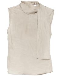 Our Legacy - Haut Sans Manches À Col Bénitier - Lyst