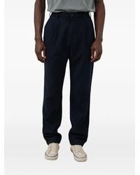 Hartford - Task Pleated Straight-Leg Trousers - Lyst
