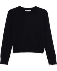 Extreme Cashmere - February Fine-Knit Round-Neck Sweater - Lyst