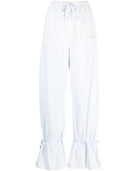 Lemaire - Drawstring-fastening Parachute Trousers - Lyst