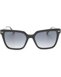 Carolina Herrera - Square-Frame Logo-Detail Sunglasses - Lyst