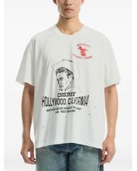 CHERRY LA - Graphic-Print Distressed T-Shirt - Lyst