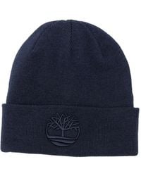 Timberland - Embroidered-Logo Beanie - Lyst