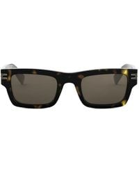 BVLGARI - B.Zero1 Rectangle Sunglasses - Lyst