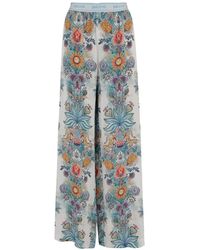 Just Cavalli - Patterned Trousers - Lyst