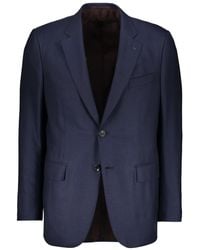 ZEGNA - Blazer Met Enkele Rij Knopen - Lyst