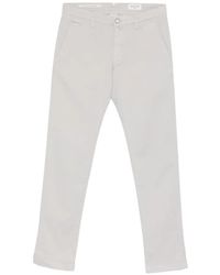 Jacob Cohen - Bobby Straight Broek Met Knopen - Lyst