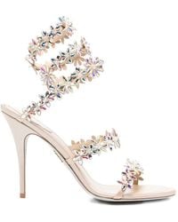 Rene Caovilla - Eva Heeled Sandals - Lyst