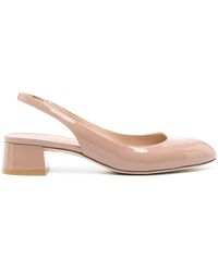 Stuart Weitzman - 35mm Hohe Pumps Aus Lackleder "vivienne" - Lyst