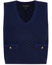 Rag & Bone - Knitted Vest - Lyst