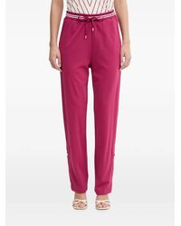 Liu Jo - Drawstring-Waist Track Pants - Lyst