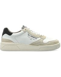 AllSaints - Colour Block Lace-Up Sneakers - Lyst