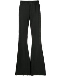 Entire studios - Flared Cotton Track Pants - Lyst